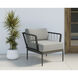 Catania Dark Grey / Copacabana Grey Outdoor Armchair